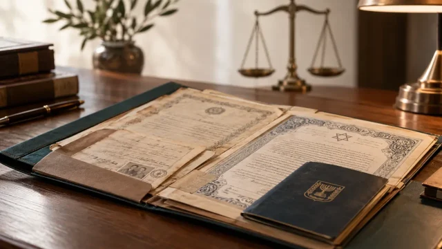 הוכחת יהדות עלייה לישראל: המדריך המלא למסמכים ולתהליך