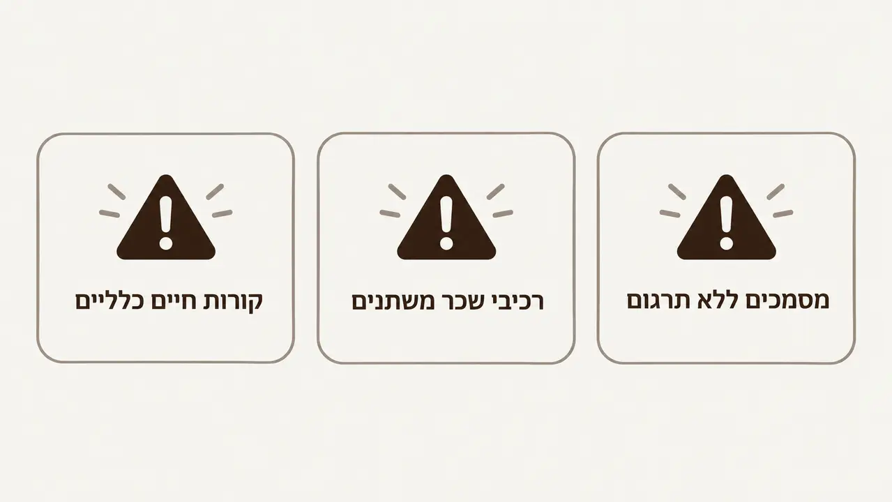 טעויות נפוצות בהגשת בקשה להיתר מומחה