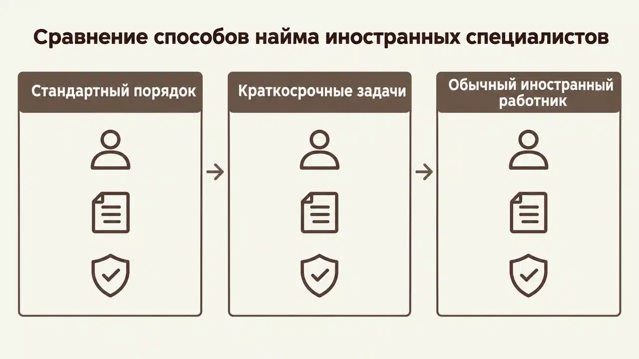 Сравнение способов трудоустройства иностранных специалистов в Израиле