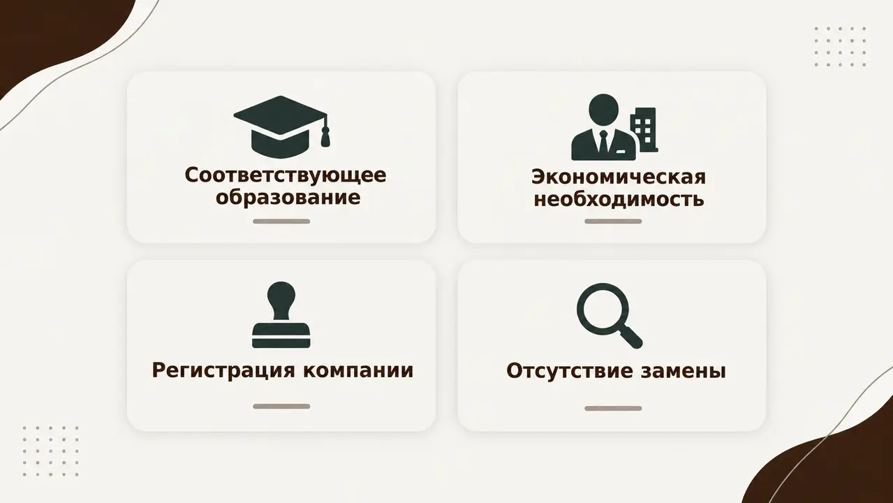 Каковы критерии признания иностранным специалистом?