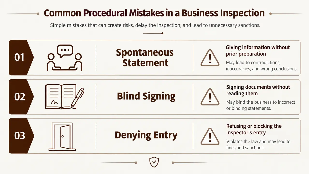 Which common employer mistakes make their situation worse on site?